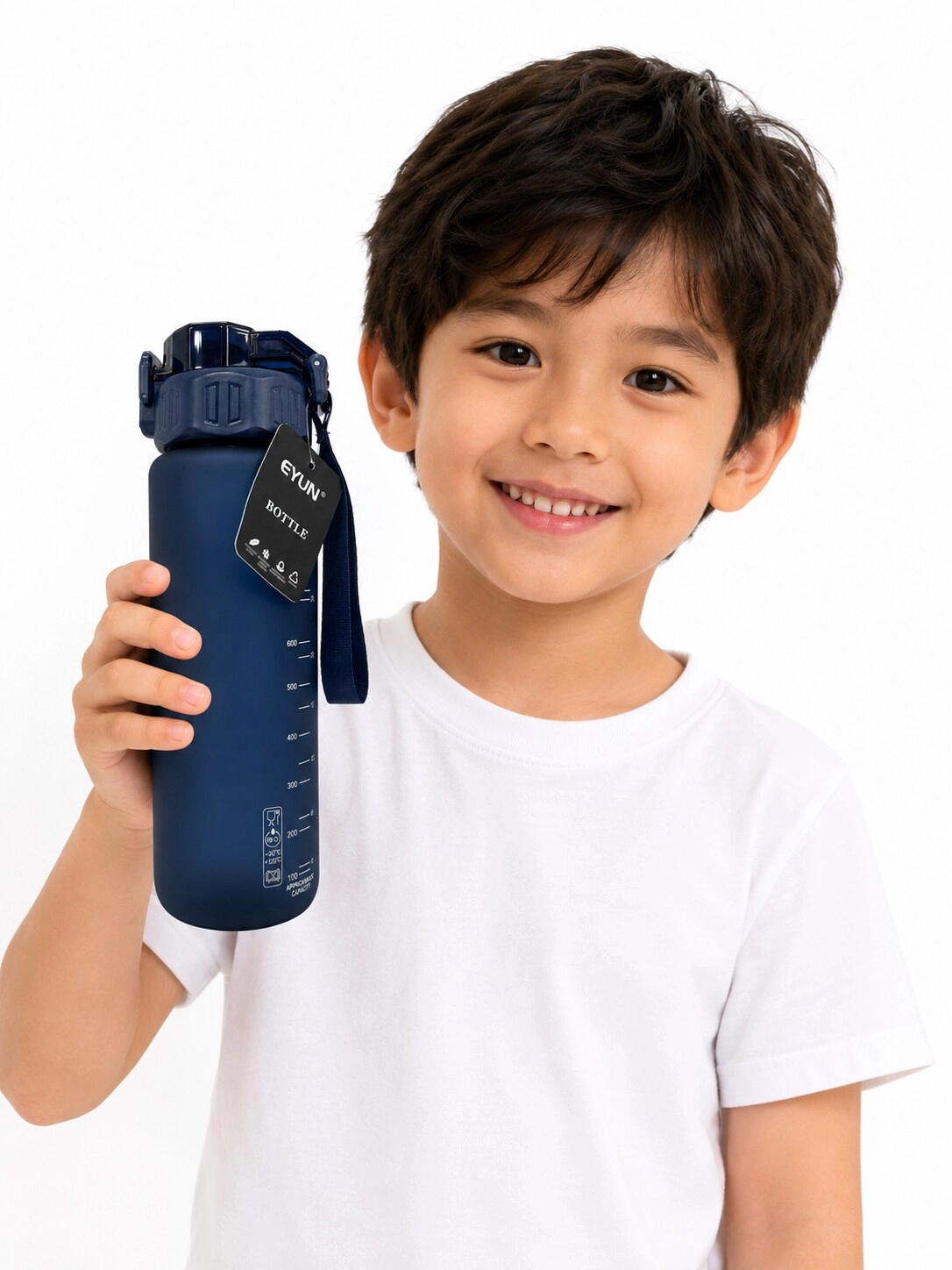 Sports Water Bottle - Flip-top Lid 1000 ml