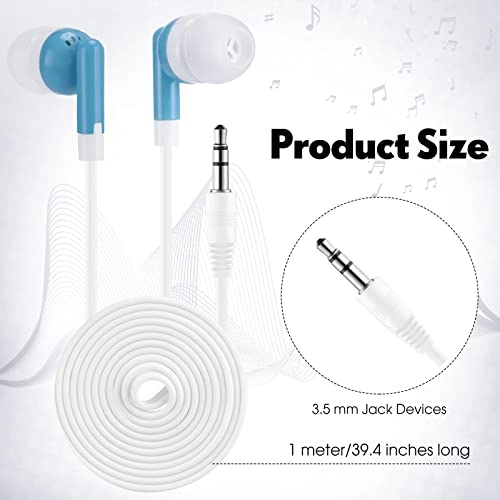 100 Pack Earbuds Wired Earbud