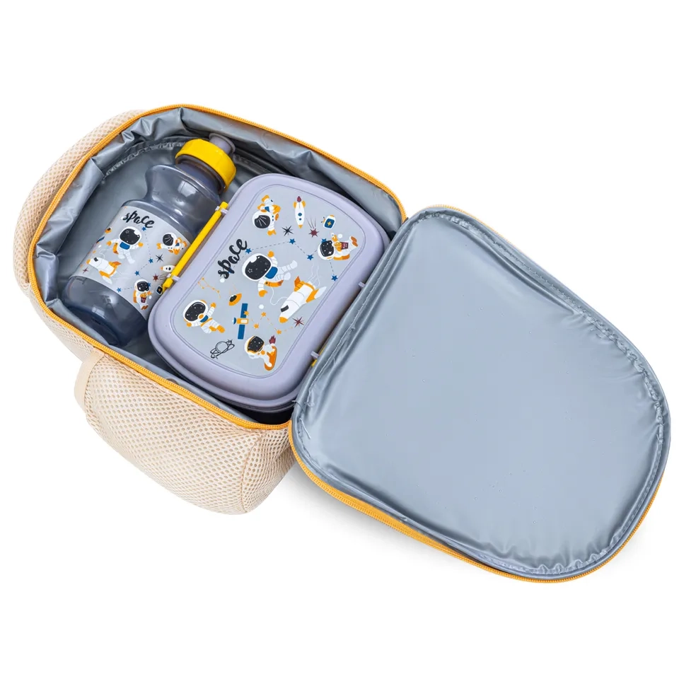 Lunch Bag - Dinosaurs + Lunch Box - 750 ml + Water Bottle - 450ml