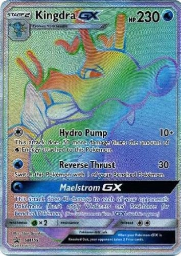 Pokémon Kingdra GX SM155 - English