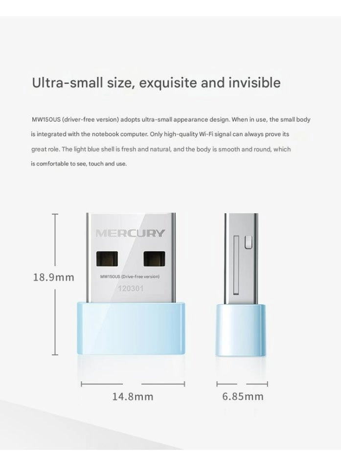 AX300 - 2.4GHz 5GHz USB WiFi 6