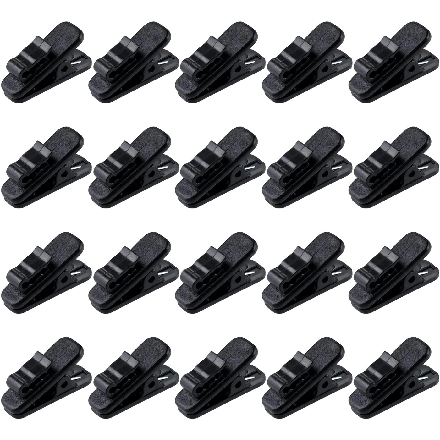 MUZHI Headphone Clip for Earphone - 1.5mm 1 Inch 20Pcs