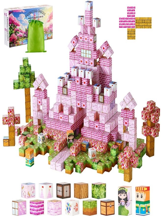 Vevor Magnetic Blocks - Princess Castle 100 pcs