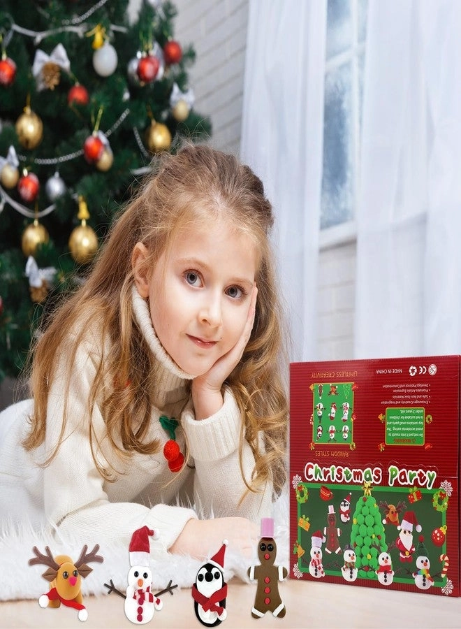 Snowman + Gingerbread Man + Santa + Penguins + Elk + Christmas Tree - 9 Pack