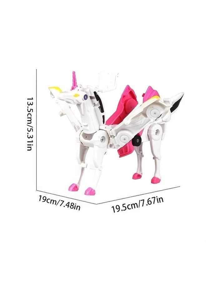 Transforming Unicorn Toy Car - 2 pcs