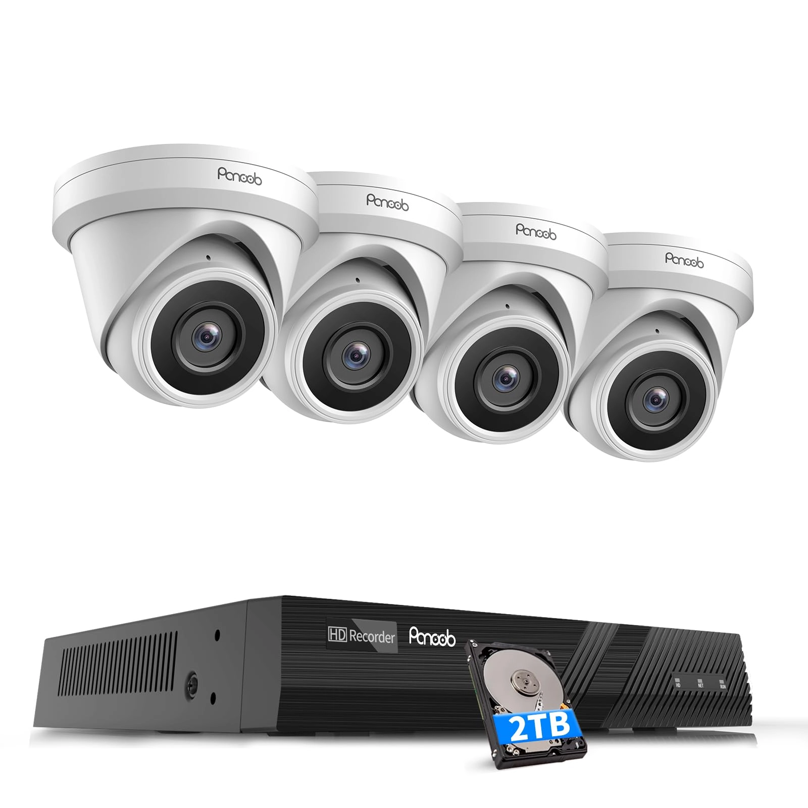 PD94BA30408-5M - 4PCS 8 Channel 5MP