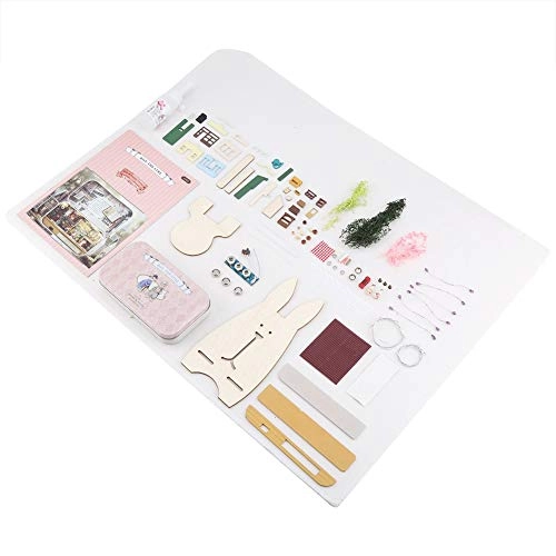 Miniature Wooden House - LED Light DIY