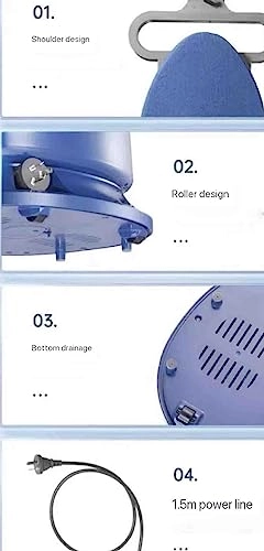 Clothes Steamer - 1800W 1.5 L Double Pole