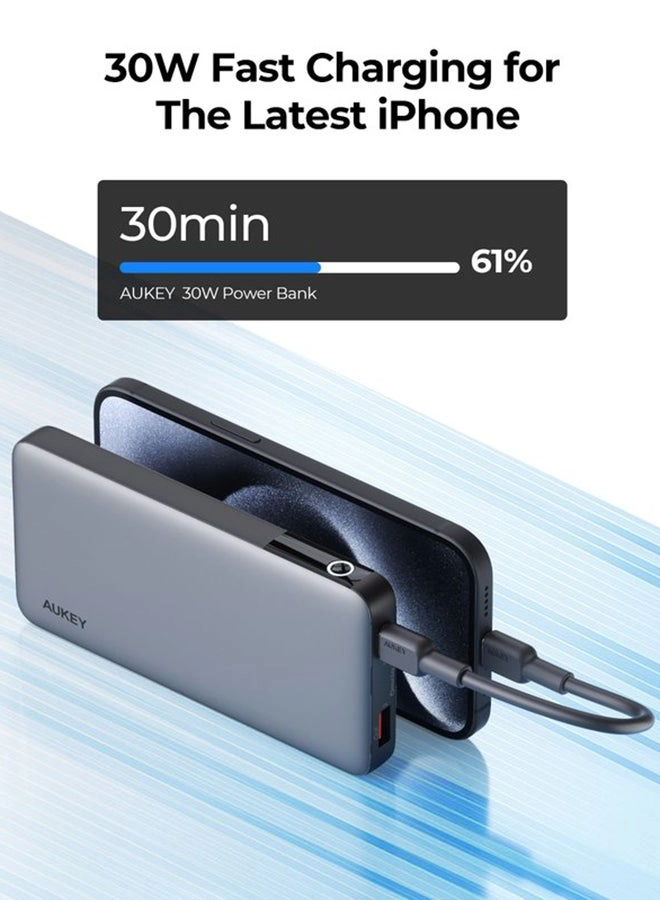 PB-Y41 - 10000mAh 30W 1 USB-A 1 USB-C