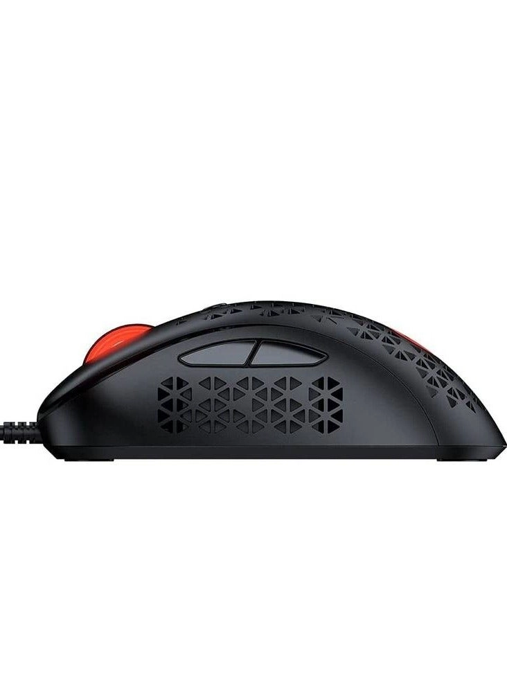 GM500 Ultralight Ergonomic Gaming Mouse - Wired