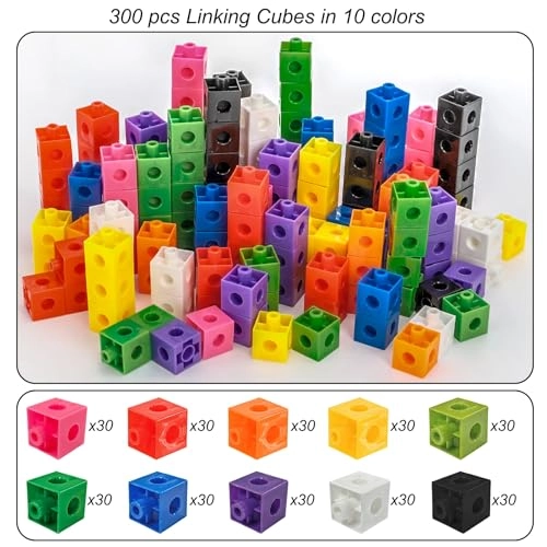 Linking Cube - over 3 years old 300 pieces