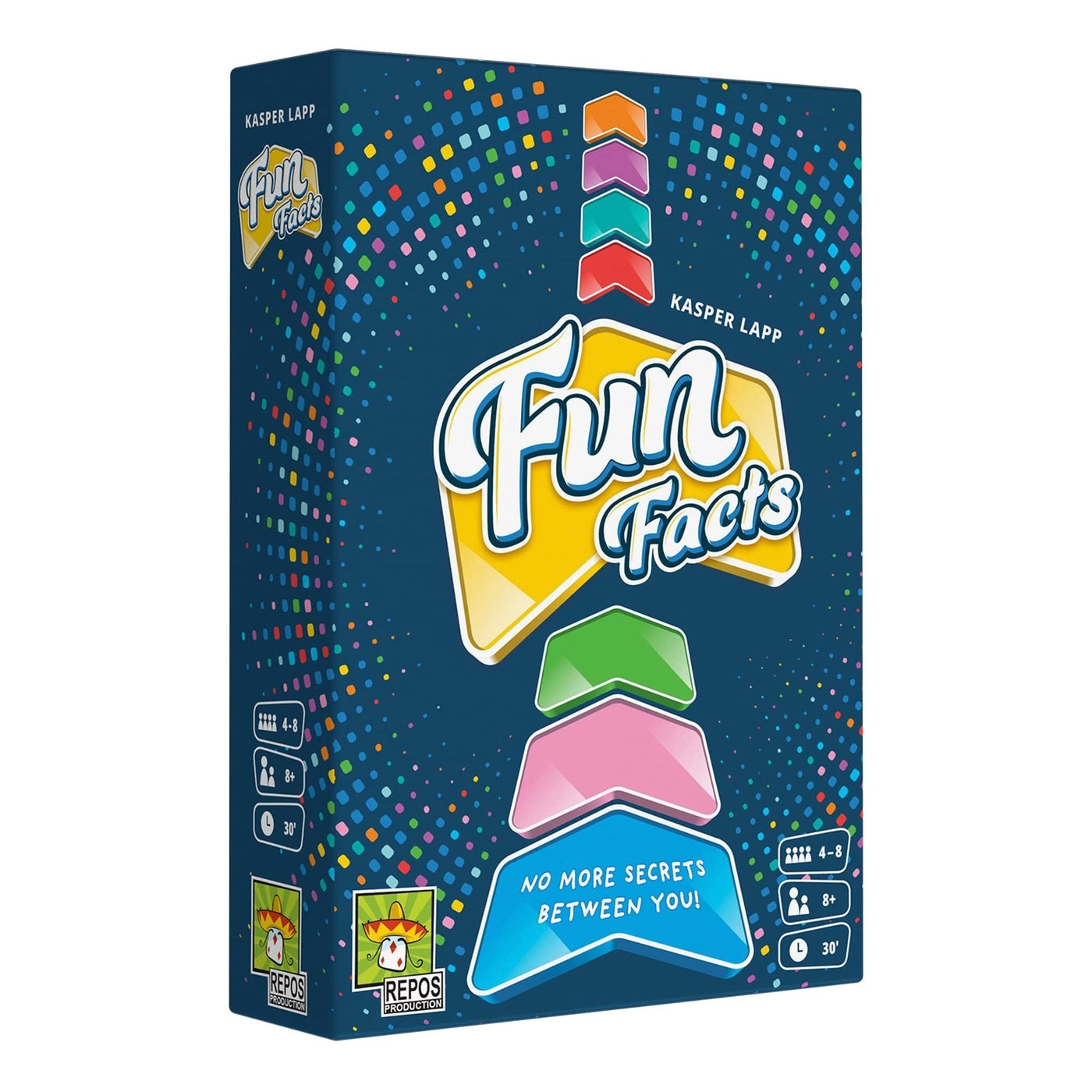 Repos Production Fun Facts Party Game - English Ages 8+