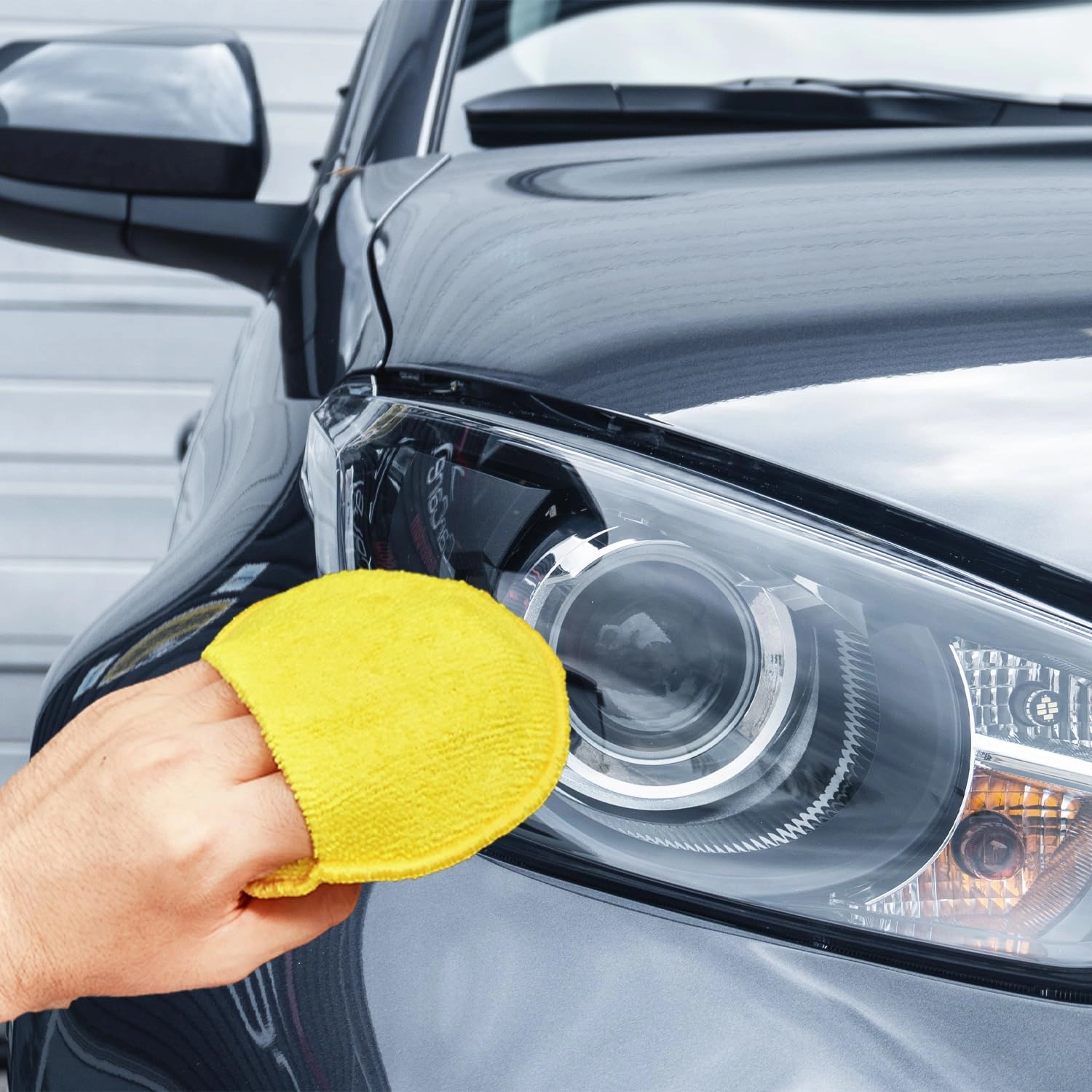 Microfiber Car Wax Applicator Pads