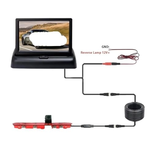 Rear View Camera Fisheye - Night vision Wired 1080P