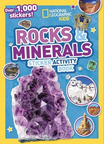 National Geographic Kids Rocks And Minerals Activity Sticker Book
