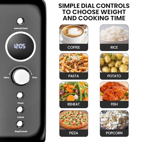 Total Chef Retro TCMOR-Black-AZ-UK