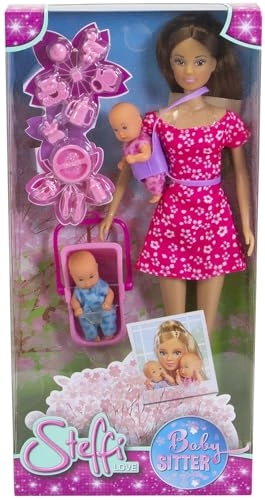 Steffi Love Babysitter Doll Set - 11-inch Multicolor Ages 3+