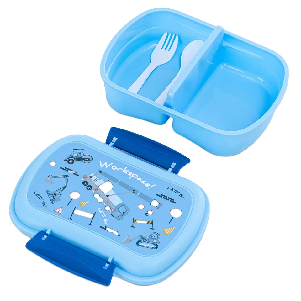 Lunch Bag - Dinosaurs + Lunch Box - 750 ml + Water Bottle - 450ml