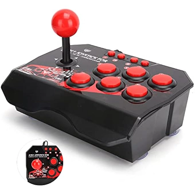 ARCADE JOYSTICK - BLACK NEOGEO MINI/PC/PS CLASSIC/NINTENDO SWITCH/PS3/ANDROID/RASPBERRY PI