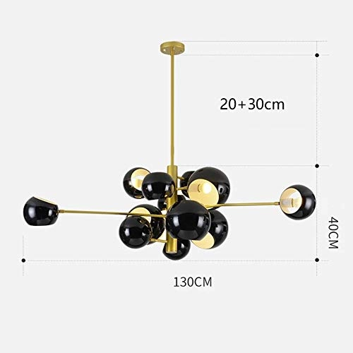 Magic Bean Molecule Chandelier