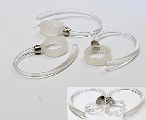 Earhooks - for Boom3, Boom 2+, Boom 2, Boom, HX600, Elite Flip HZ720, H17, H17txt, H19, H19txt, HX550, H525, H520 Headsets Washable
