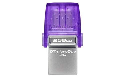DataTraveler microDuo 3C - USB 3.2 Gen 1 USB TypeA USB TypeC 256GB
