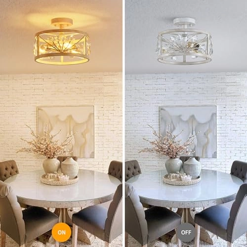 Crystal Leaf Chandelier