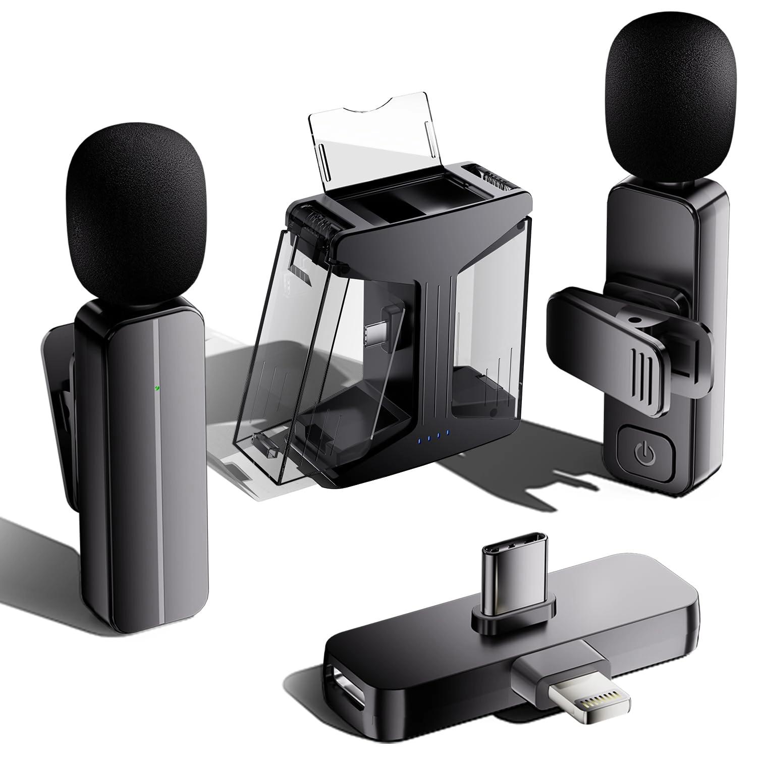 bulatry WB281 Wireless+USB Microphone Bundle