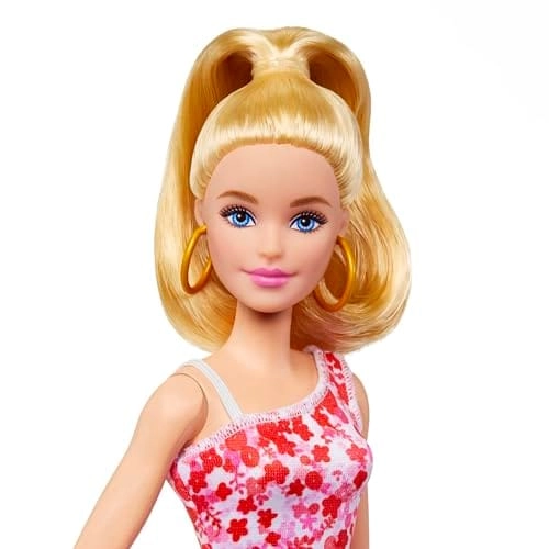 Barbie Fashionistas - Blonde Distorted Dot Dress Ages 3+