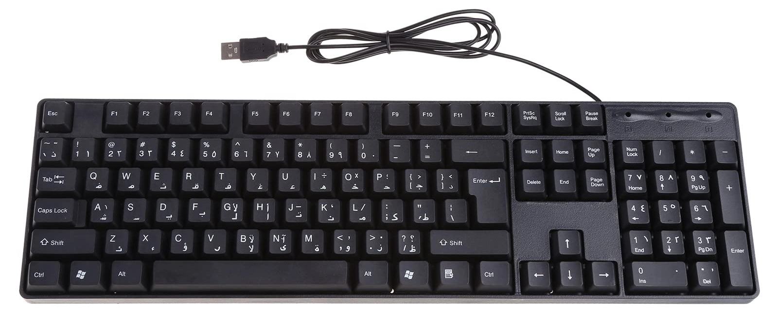 MAKINGTEC Arabic English Keyboard - AR/EN Wired