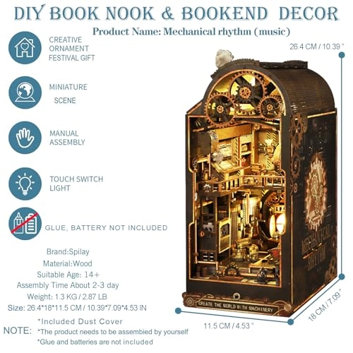 Book Nook Kit - mechanical rhythm (music)