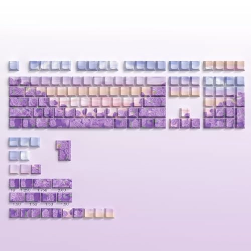 PBT keycaps Set - US/UK Hot swap