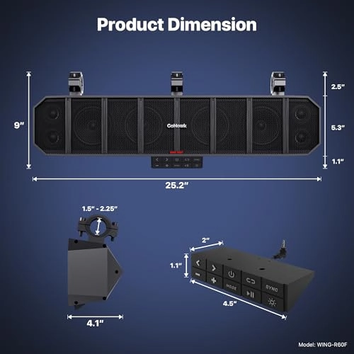 WING-R60F - 8-Speaker