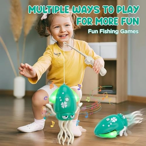 Magic Dancing Squid Musical Toy - 3 years+