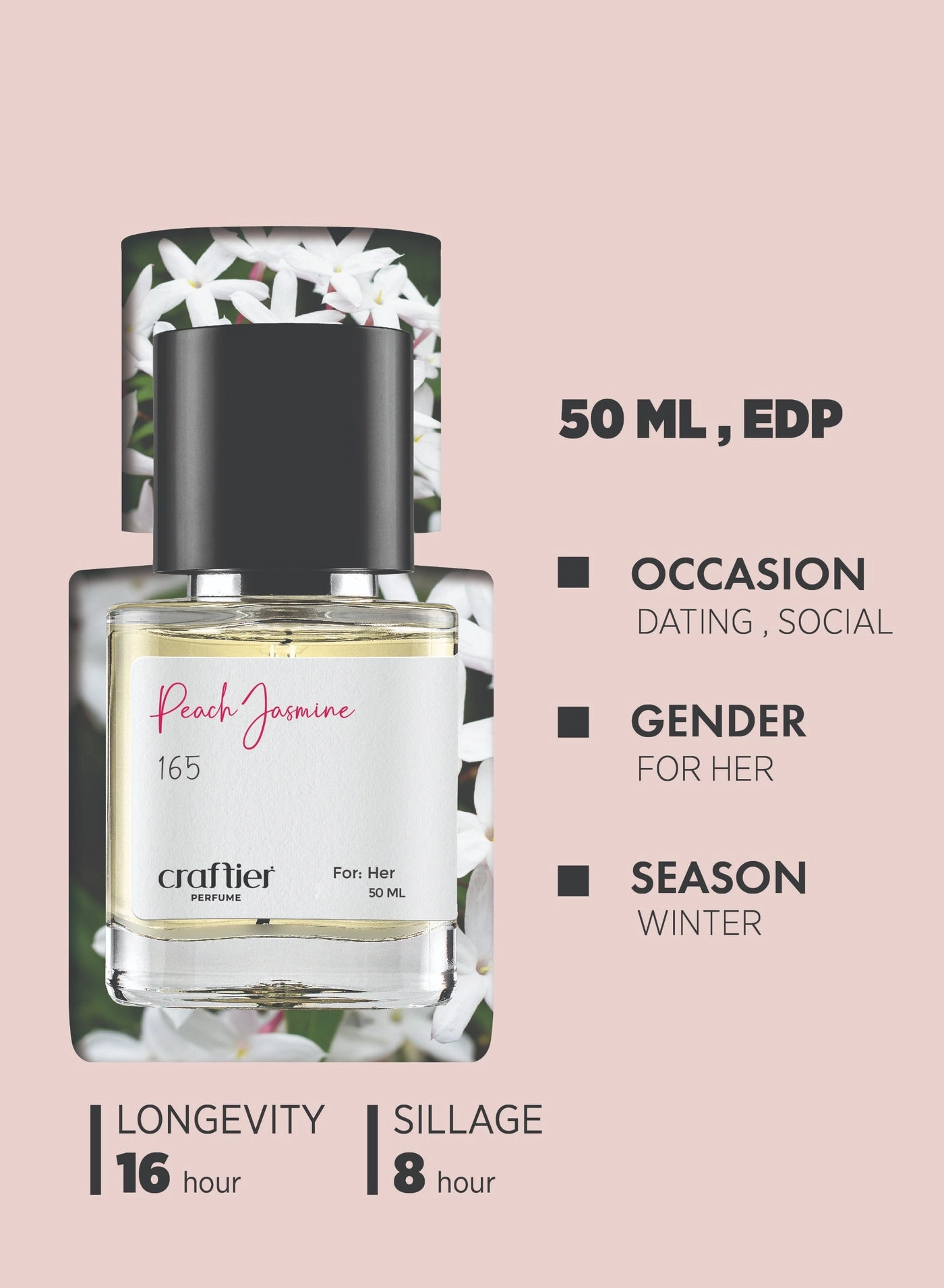PEACH JASMINE Eau de Parfum 50 ml