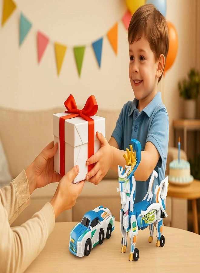 Collision Transforming Deer Car - 2-Pack