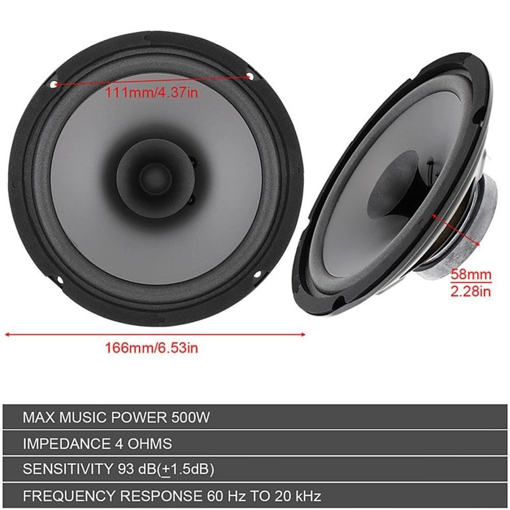 Car Speaker - 6 Inch Coaxial
