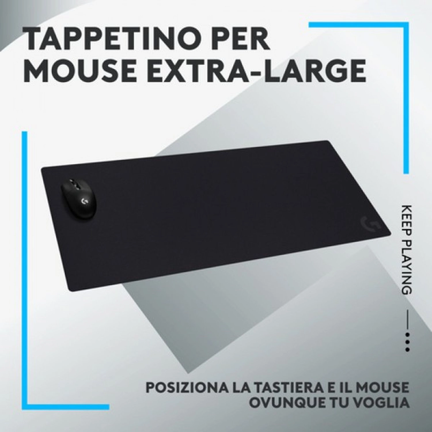 G840 XL Cloth Gaming Mouse Pad - 90x40 cm