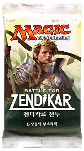 Magic Battle for Zendikar Booster Pack - Korean
