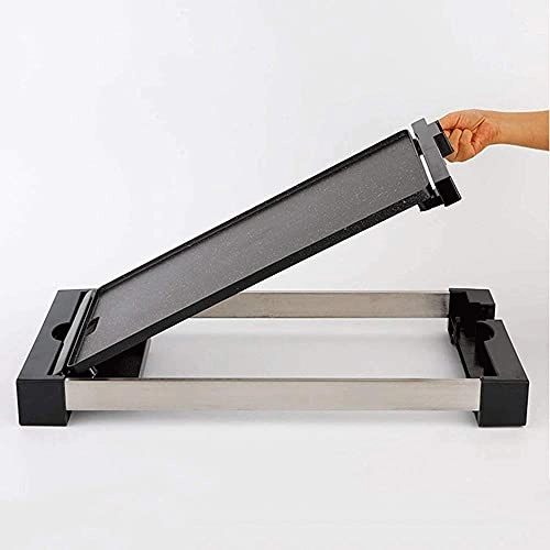 Electric Countertop Griddle Grill - 550 x 350 mm