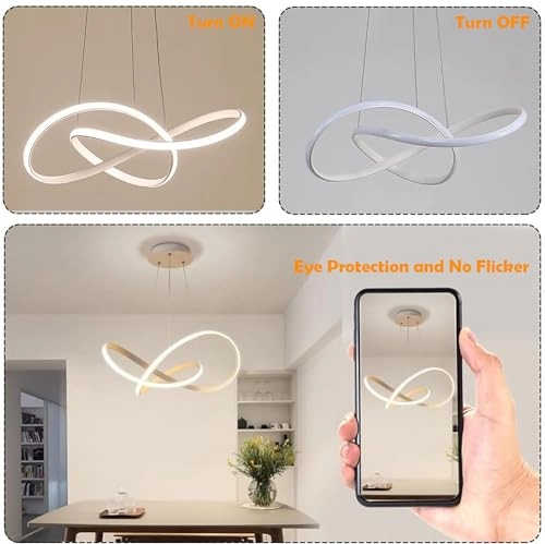 LED Pendant Light - 3000k-6000k Dimmable