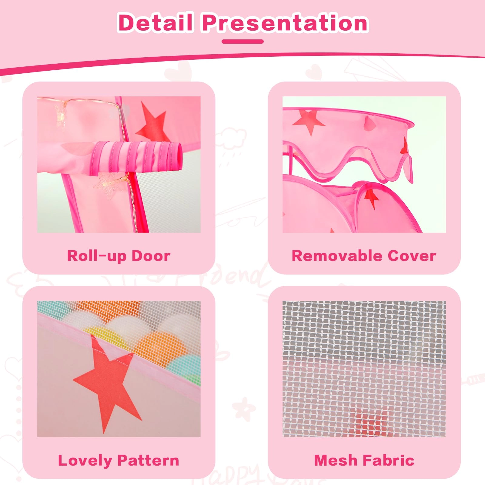 Pop Up Princess Play Tent