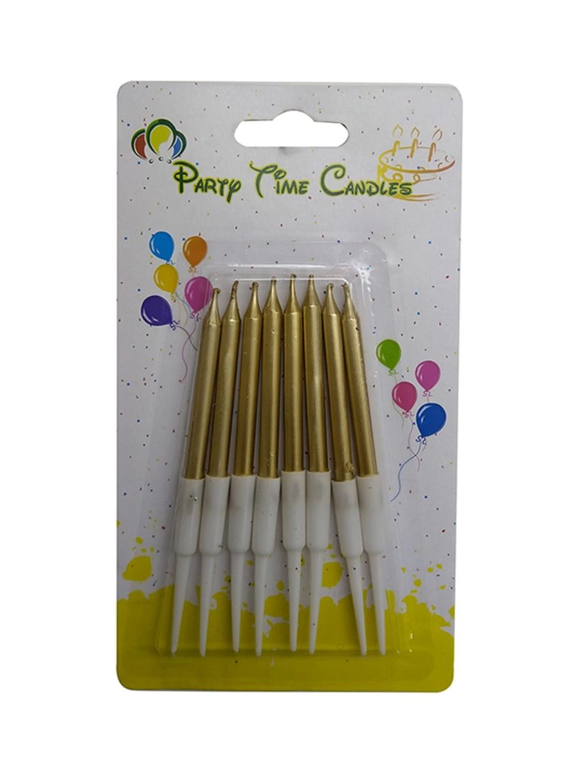Party Time Trading LLC Unscented Birthday Candle - 6-Piece Birthday