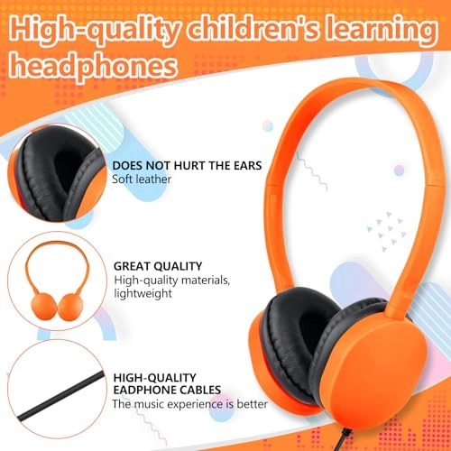 USB Type C Kids Wired Headphone 10 Pack