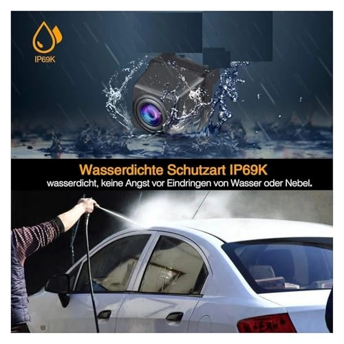 Reverse car rear view camera - Night vision Wired 720 x 540 pixels