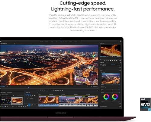 Galaxy Book2 Pro 360 i7-1260P - 15.6'' Core i7-1260P 16GB DDR5 2TB SSD