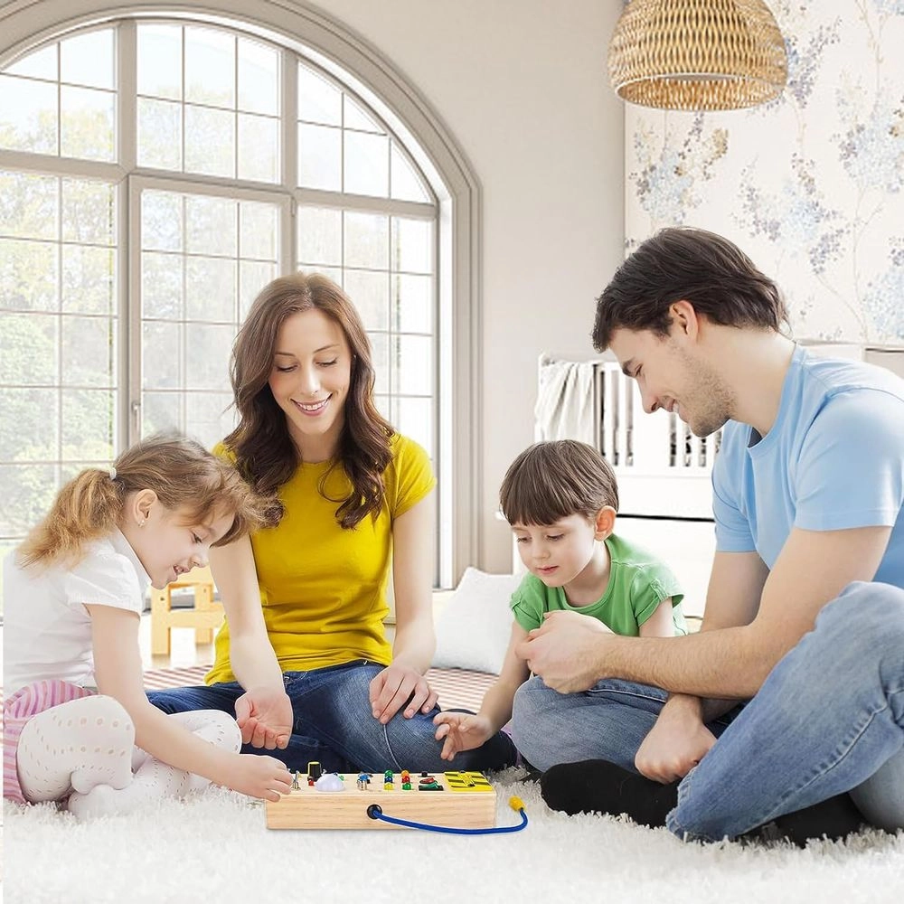 Montessori Busy Board - Suitable for 3 years and above