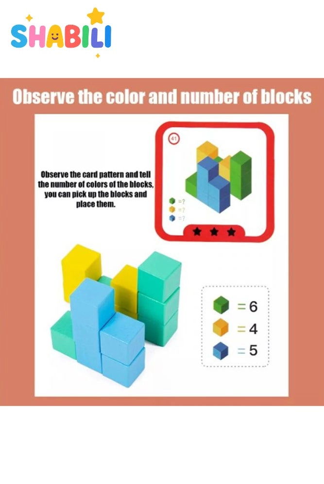 Wood Logic STEM Blocks - 36 pcs