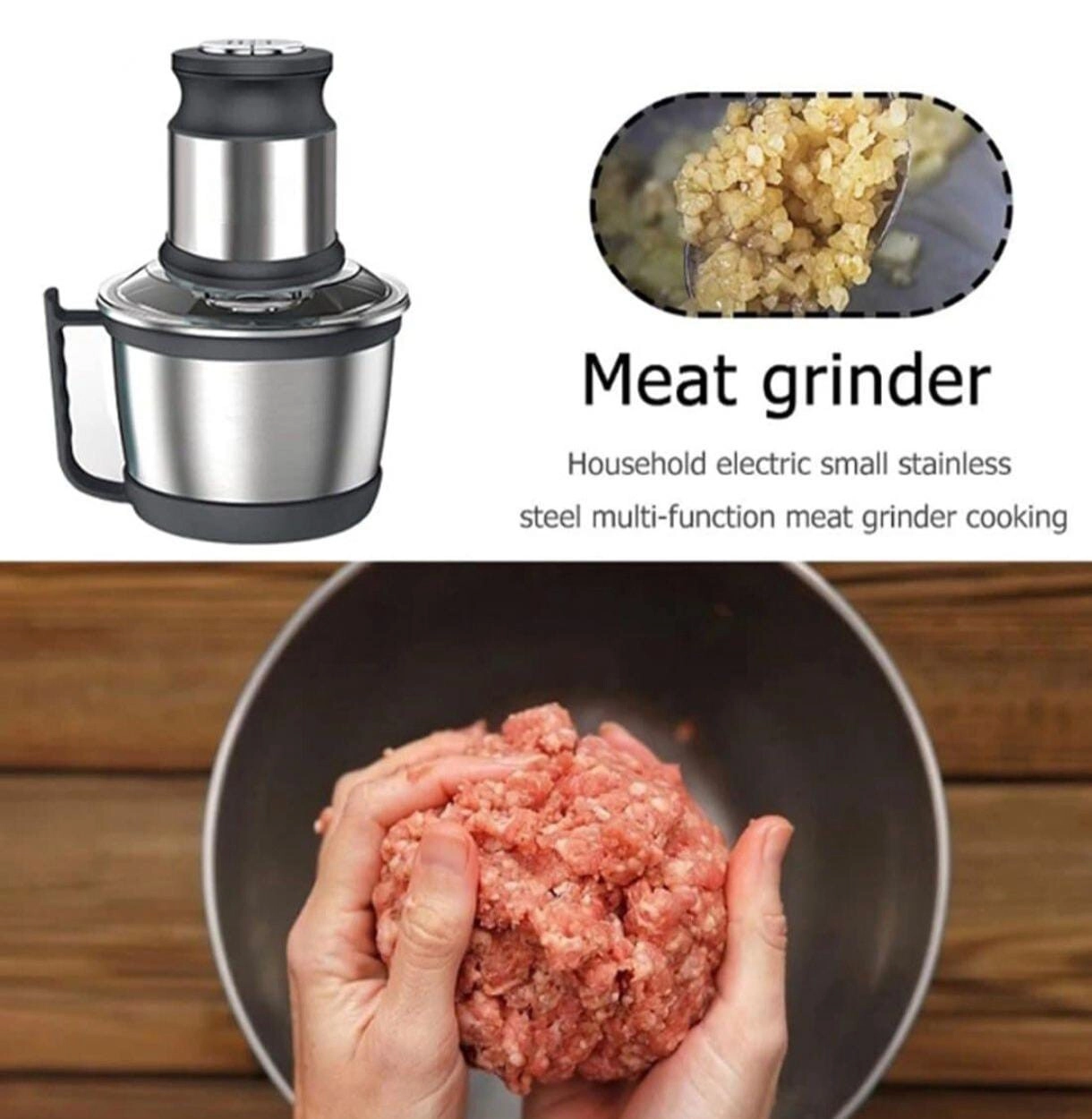 Meat Grinder - 3L Electric
