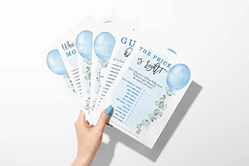 Boy Baby Shower Games - English